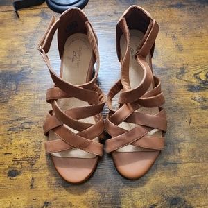 Clarks strappy sandals